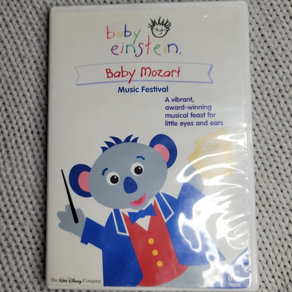 Baby Einstein Baby Mozart Music Festival DVD Kids Classical Music Disney 25941